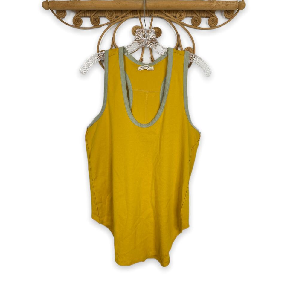 We the Free Reggi tank sleeveless yellow M